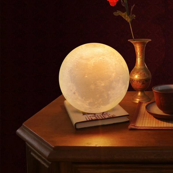 Extra Large Inch Touch Control Moon Lamp - Imagen 3