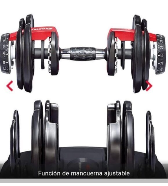 Mancuerna ajustables reemplazan 15 juegos de pesas. - Imagen 2